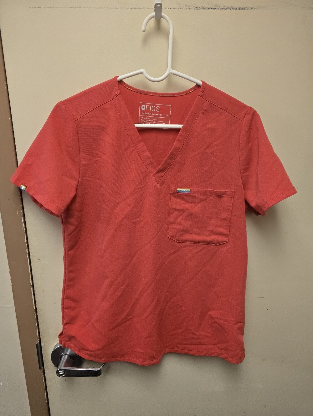 FIGS PRIDE V-Neck Short Sleeve Scrub Top
